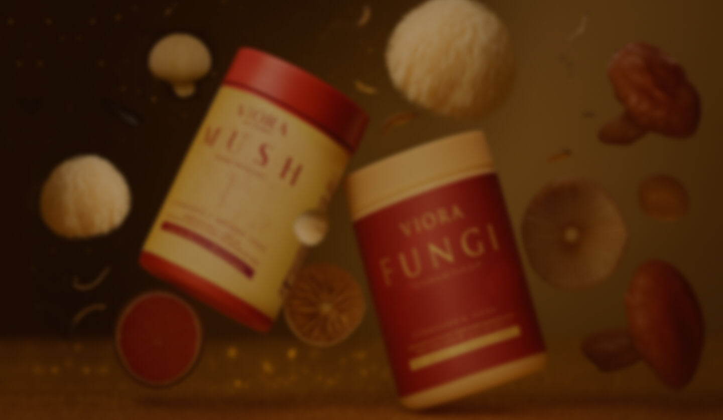 COMBO VIORA - MUSH + FUNGI = MÁS ENFOQUE Y DESCANSO PROFUNDO